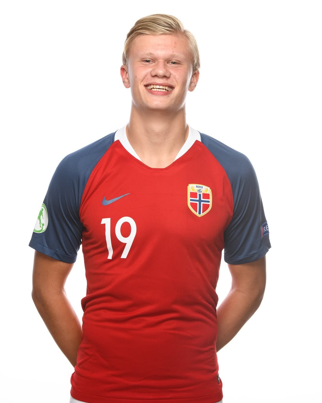 uefaeuro 게시물 이미지: Erling Haaland has always been a vibe 😂