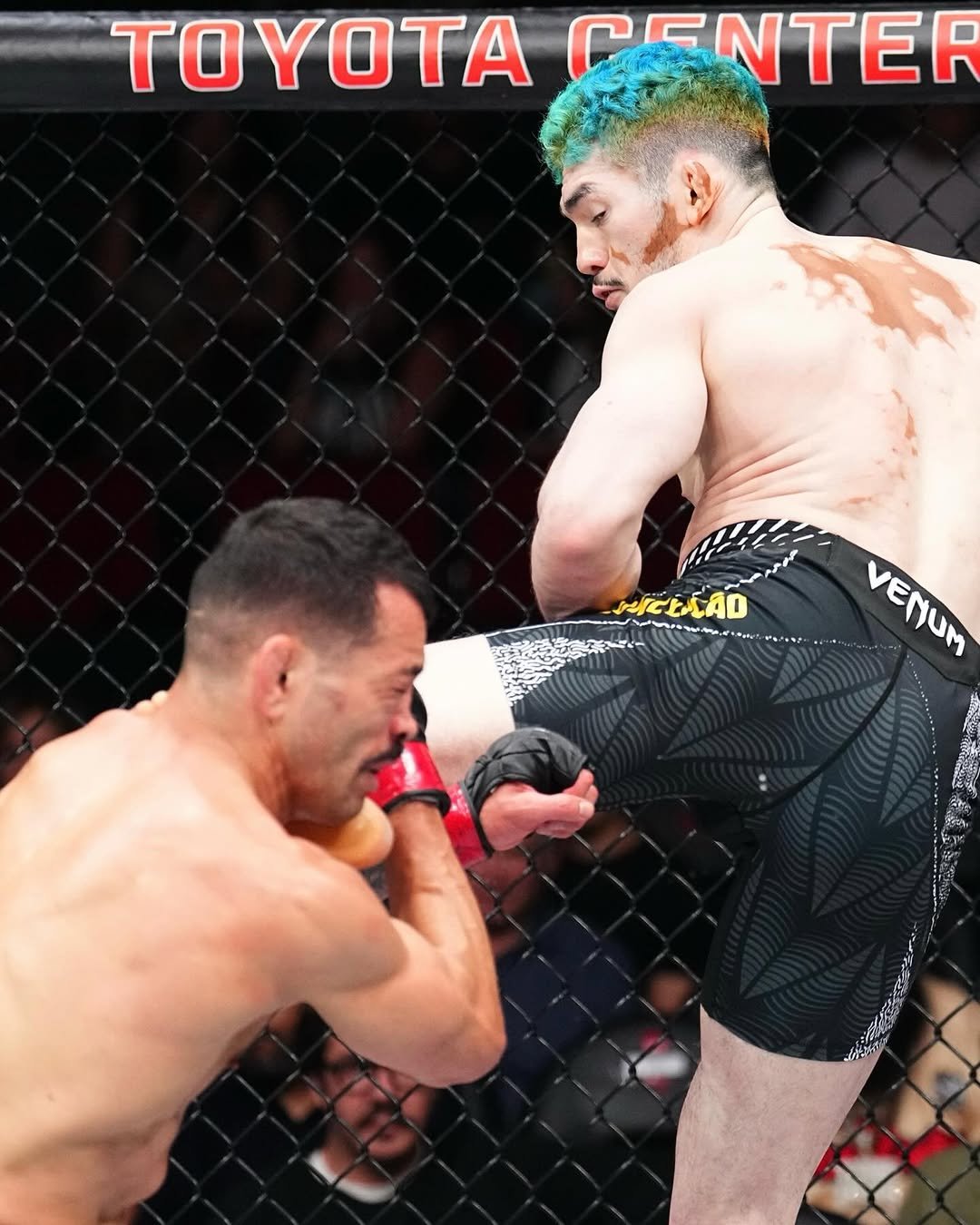 Photo shared by UFC on February 22, 2026 tagging @melk_cauthymma. May be an image of text.