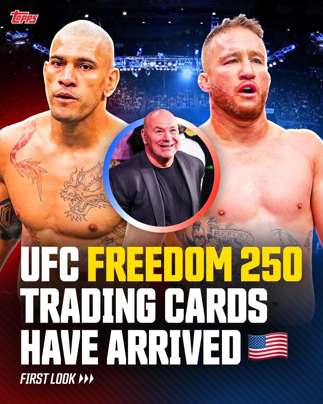 ufc 게시물 이미지: AMERICA 🇺🇸 To celebrate the 250th birthday of...