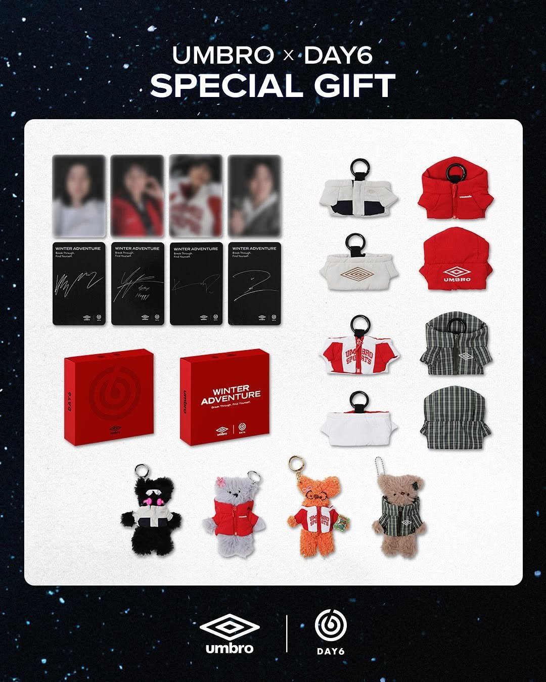 Photo by 엄브로 코리아 on November 11, 2025. May be an image of card and text.