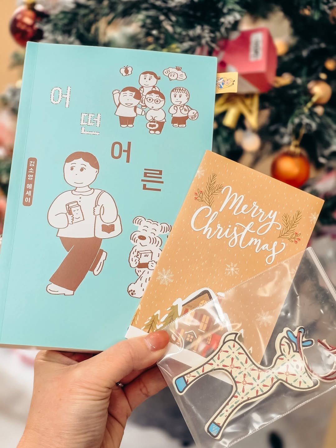 Photo by 최은아 on December 25, 2025. May be an image of gingerbread cookie, card, calendar and text that says '安 어 퍼더 1 Se 0 영 에 에 AI οι 어 1 Christray Mury Merry'.