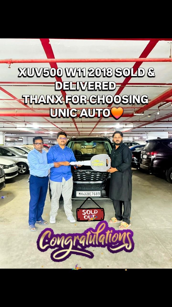 unicautoofficial 게시물 이미지: MAHINDRA XUV500 W11 2018 
SOLD &...