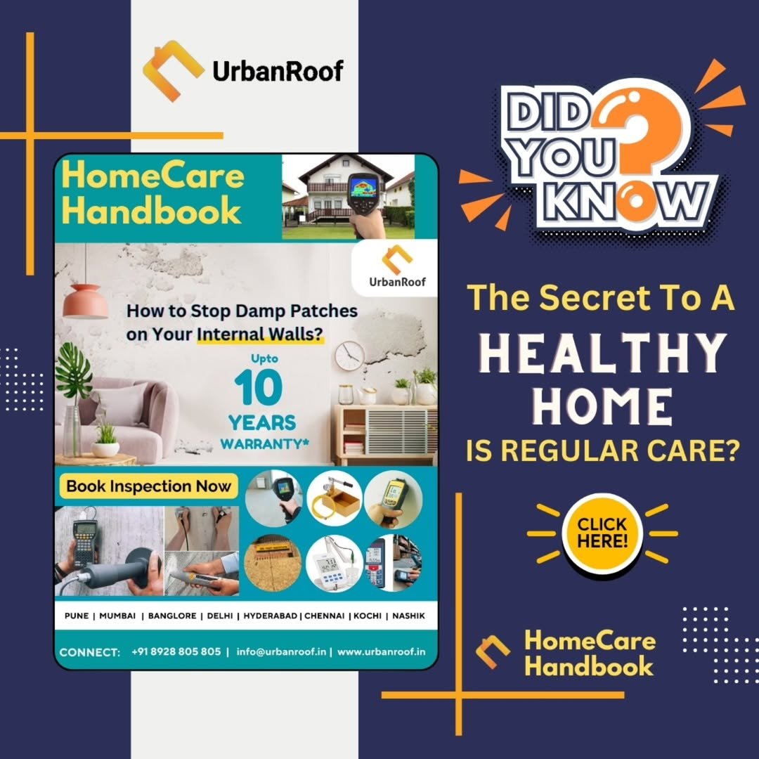 Photo shared by UrbanRoof on February 03, 2025 tagging @dr.fixit_india, and @rajsa_waterproofing__solutions.