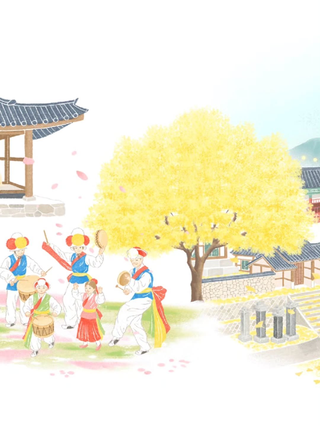Photo by 국가유산 유유자적 on April 16, 2026. May be a doodle of temple, Gyeongbokgung Palace and text.