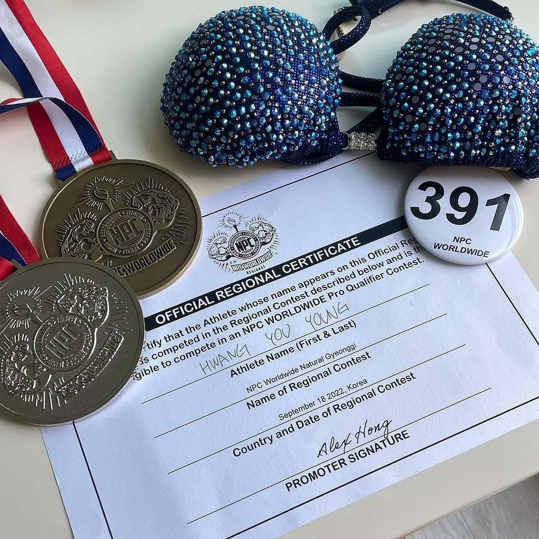 uyongemuscle 게시물 이미지: #npc내추럴경기 
첫 대회 비키니 오픈2위🥈 트루노비스 4위🏅로...