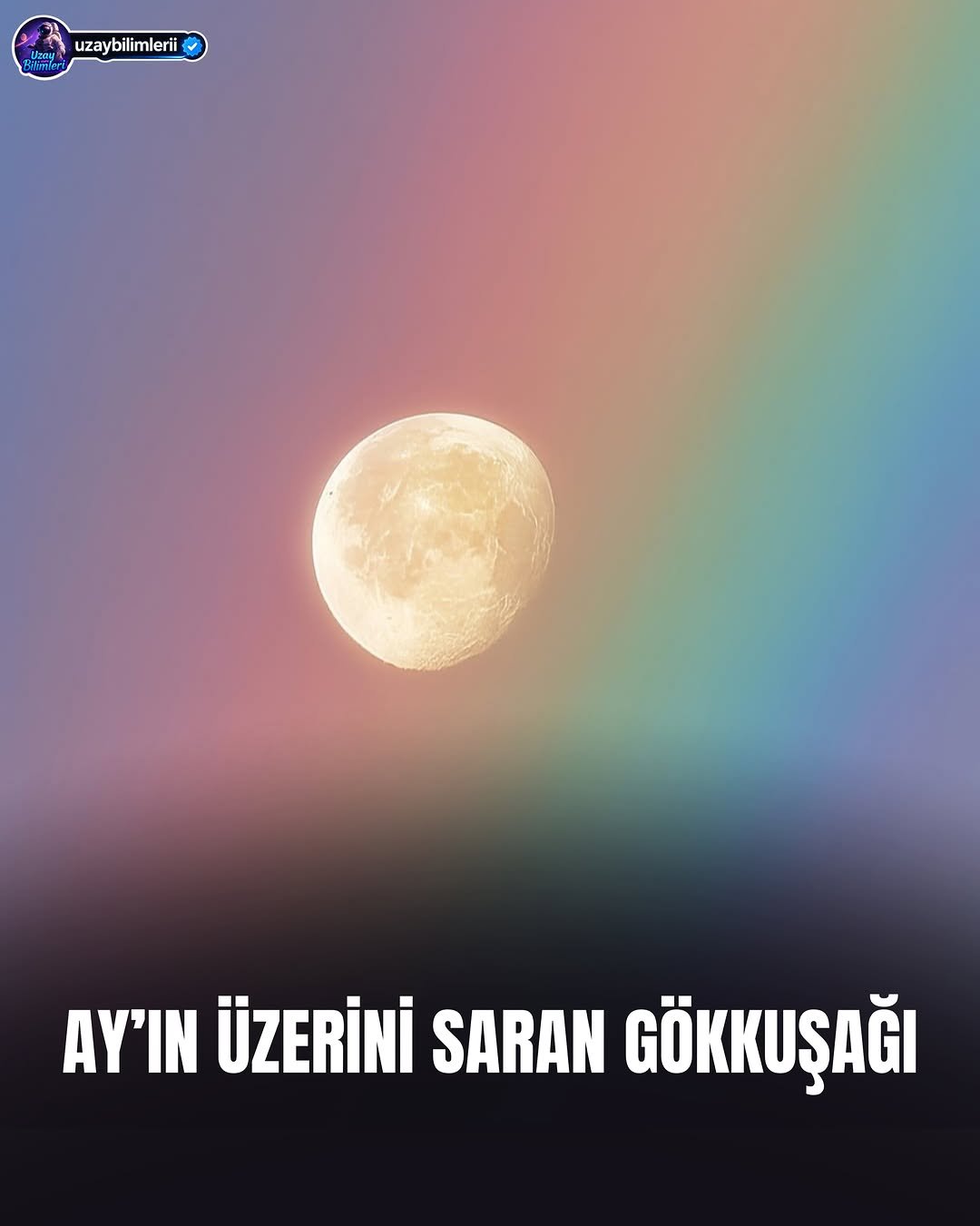 uzaybilimlerii 게시물 이미지: Gökyüzünde Nadir Bir An: Ayı Saran...