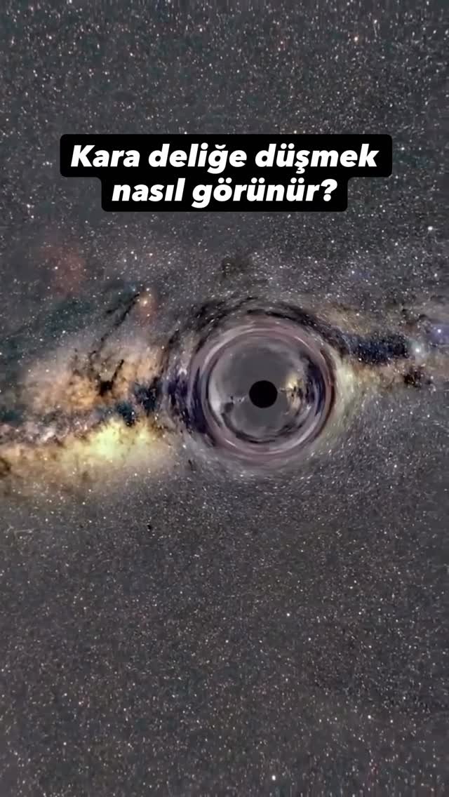 uzaybilimlerii 게시물 이미지: Bir kara deliğe düşmek, evrendeki en tuhaf ve...