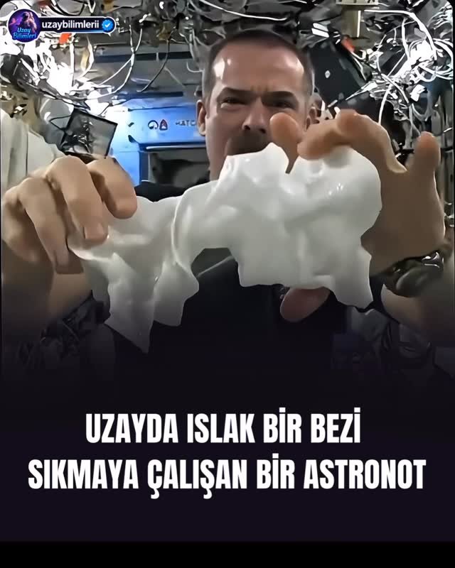 uzaybilimlerii 게시물 이미지: Uzayda su, Dünya’daki gibi davranmaz. Mikro...