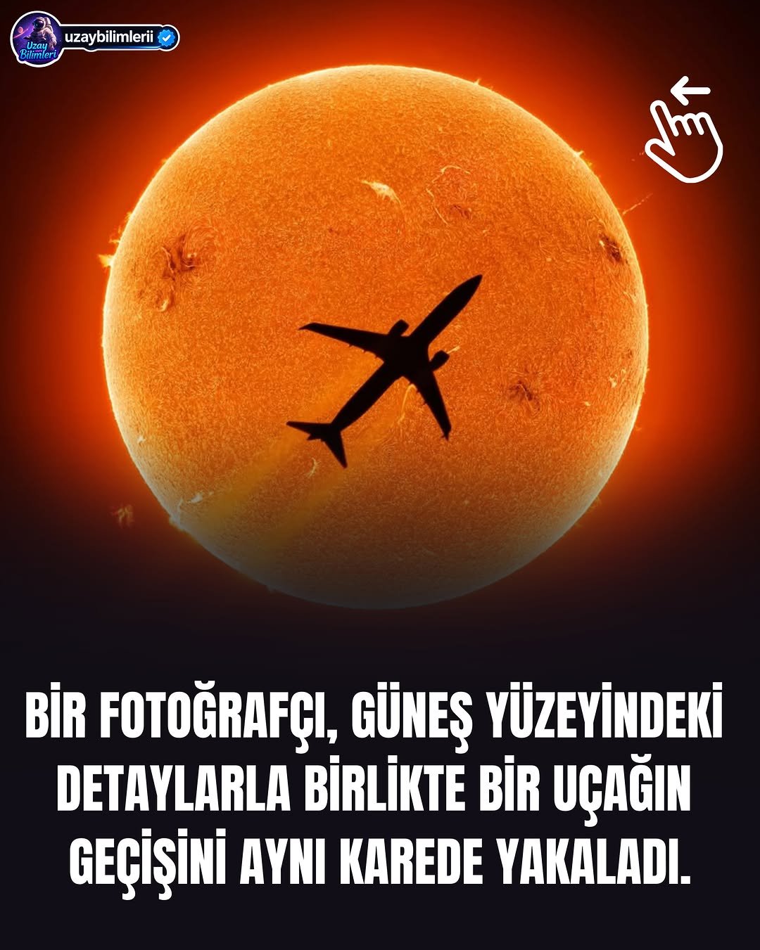 uzaybilimlerii 게시물 이미지: Bir fotoğrafçı, 6 gün boyunca yaklaşık 1.7...