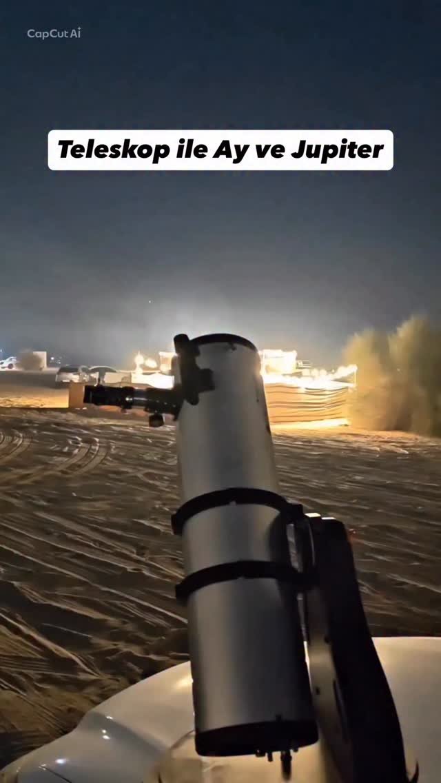 uzaybilimlerii 게시물 이미지: Teleskop ile Ay ve Jupiter’e bakış 🔭
Cr ;...