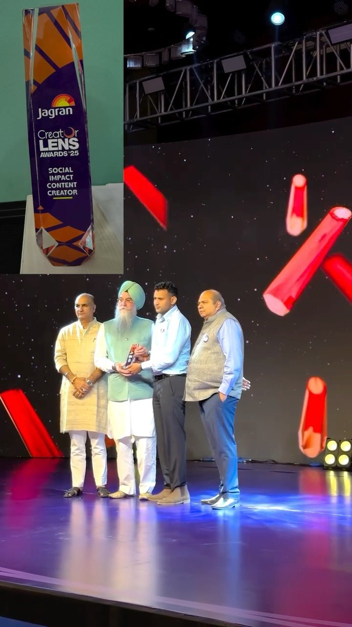 vardiwala0007 게시물 이미지: Truly honoured to receive the Best Social...