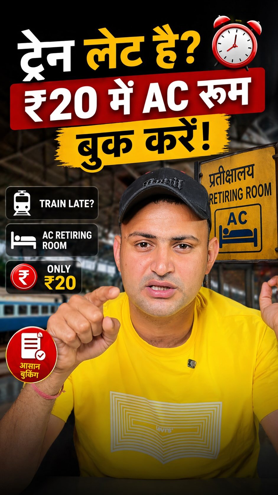 vardiwala0007 게시물 이미지: What to do if ur train get late #train #late