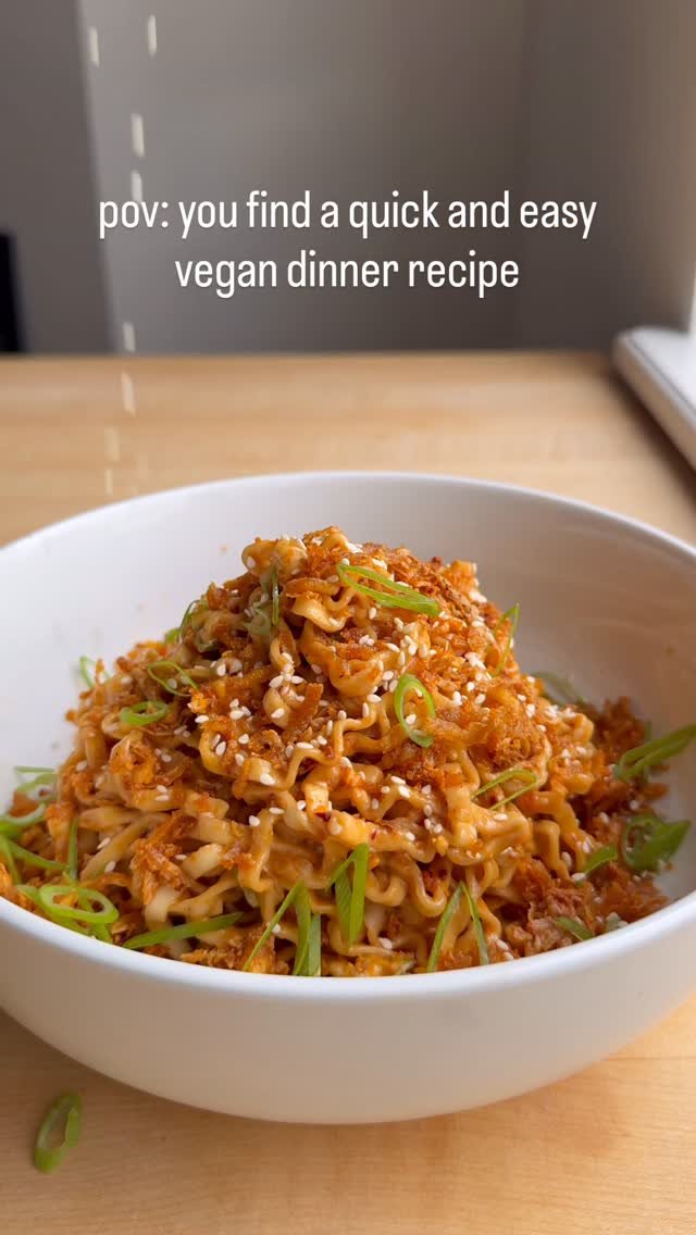 vegscratchkitchen 게시물 이미지: comment “NOODLES” to have the recipe sent to...