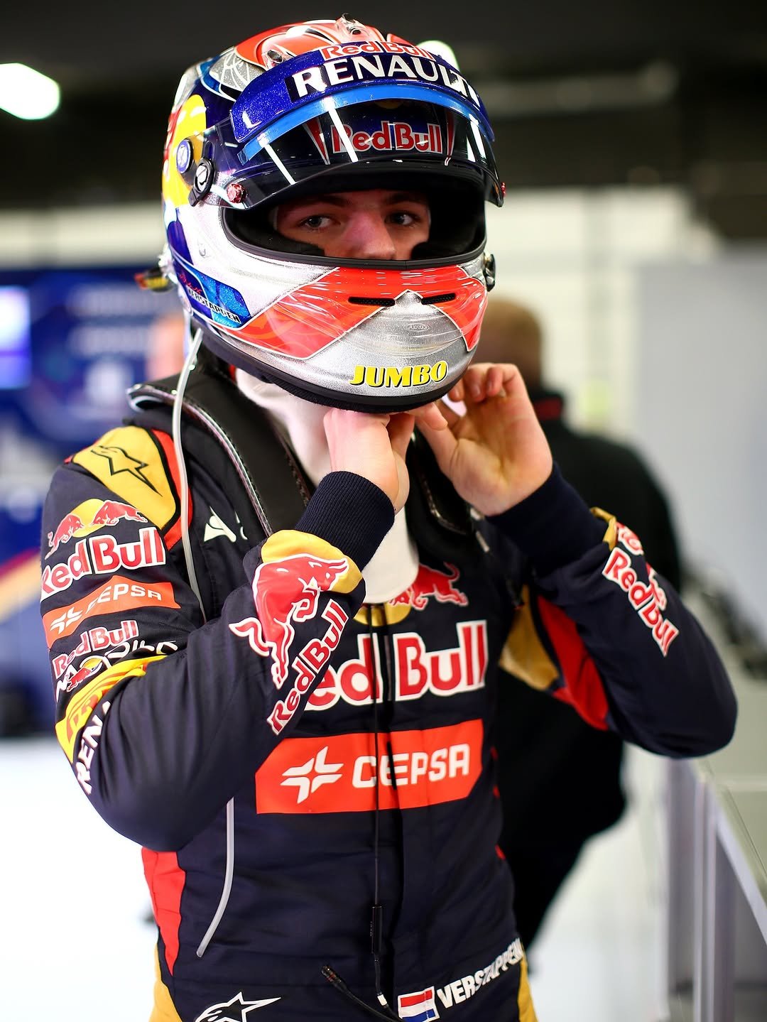 Photo by Verstappen.com on January 06, 2026. May be an image of racing vehicles, helmet and text.
