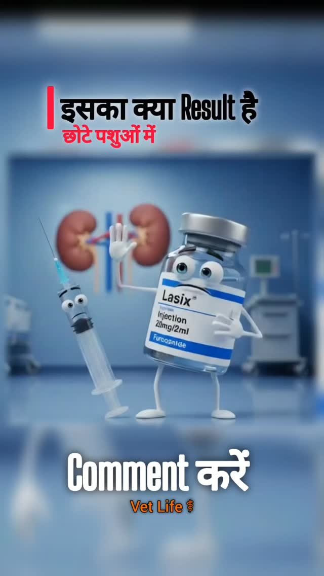 vetguru_01 게시물 이미지: Lasix injection veterinary use #doctor #edit...