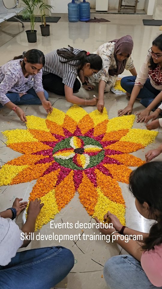 vibrant_orchard09 게시물 이미지: Event management decoration practical class at...