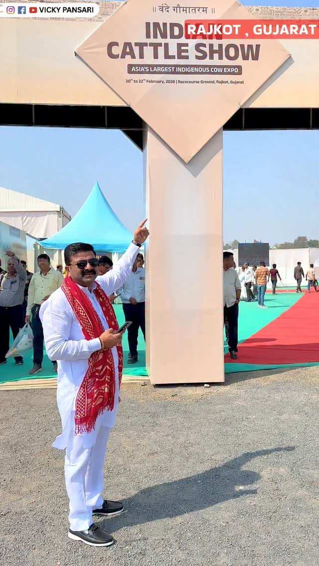 vickypansarivlogs 게시물 이미지: गौ माता के आशीर्वाद से बनी लाखों दिलों में जगह...