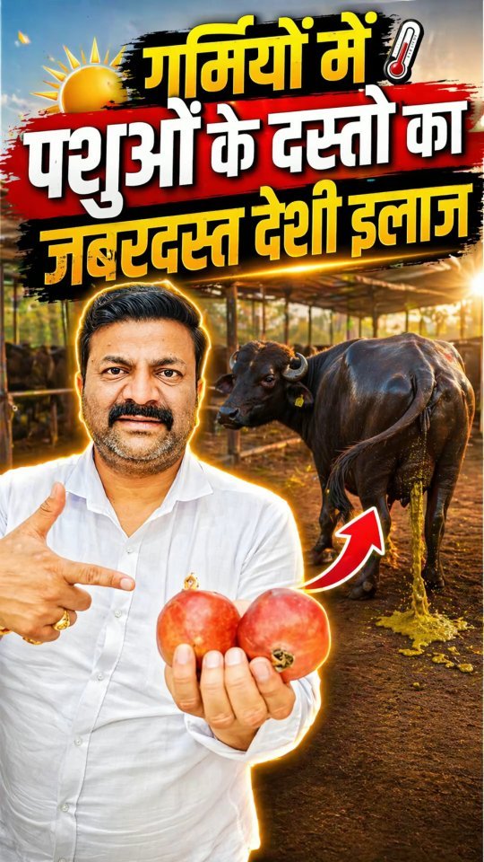 vickypansarivlogs 게시물 이미지: गर्मियों में पशुओं के दस्तों का जबरदस्त देशी...