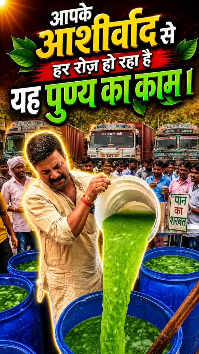 vickypansarivlogs 게시물 이미지: आपके आशीर्वाद से हर रोज हो रहा है यह पुण्य का...