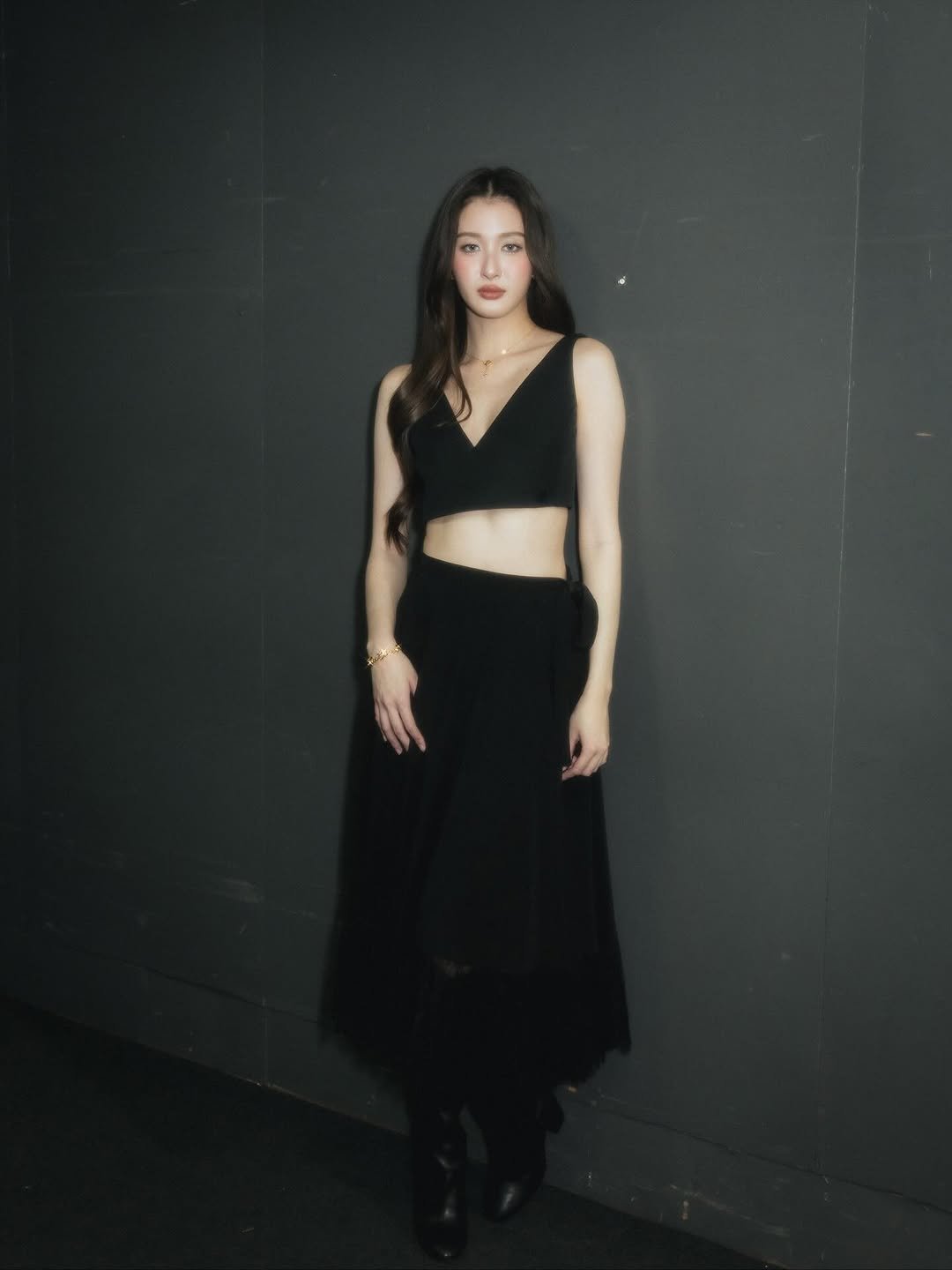 Photo shared by Benyapa j. on November 26, 2025 tagging @louisvuitton. May be an image of one or more people, makeup and text.