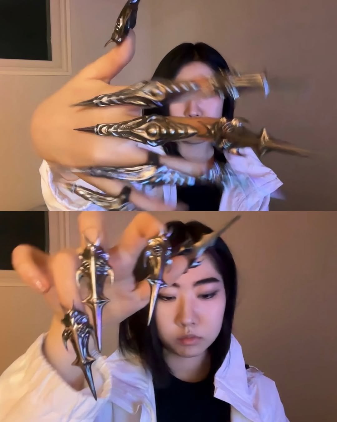 Photo by 박은빈 Park Eunbin on September 02, 2025. May be an image of sword, dagger and tongs.