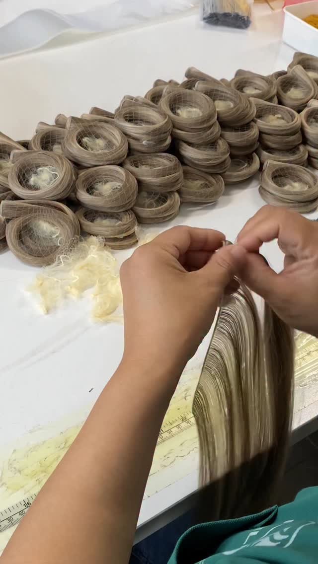 vinn.hair 게시물 이미지: ✨Factory daily .
✨100% Remy hair extensions...