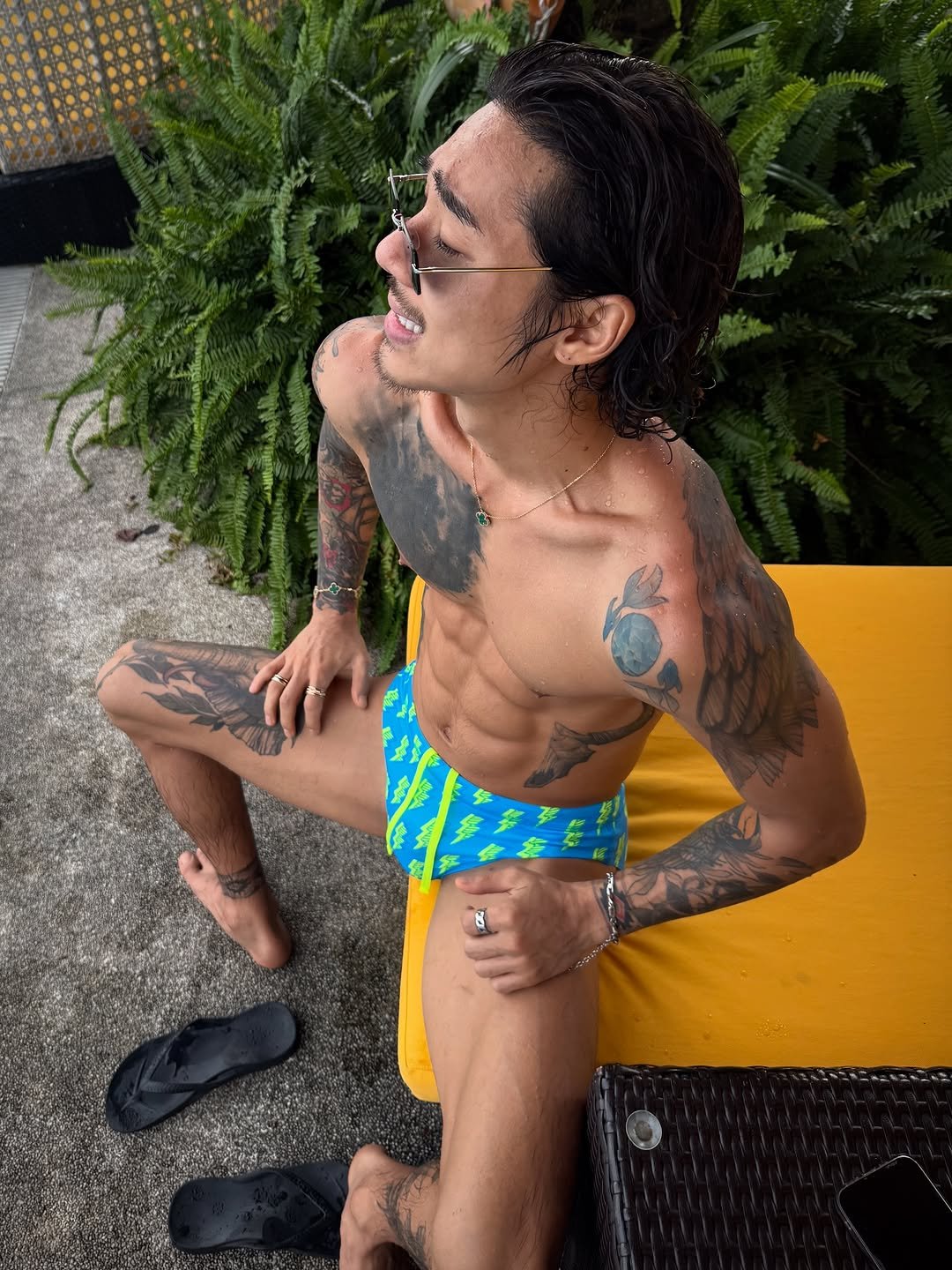 Photo shared by 비 르 on September 11, 2025 tagging @pullmanphuquoc. May be an image of 1 person and text.