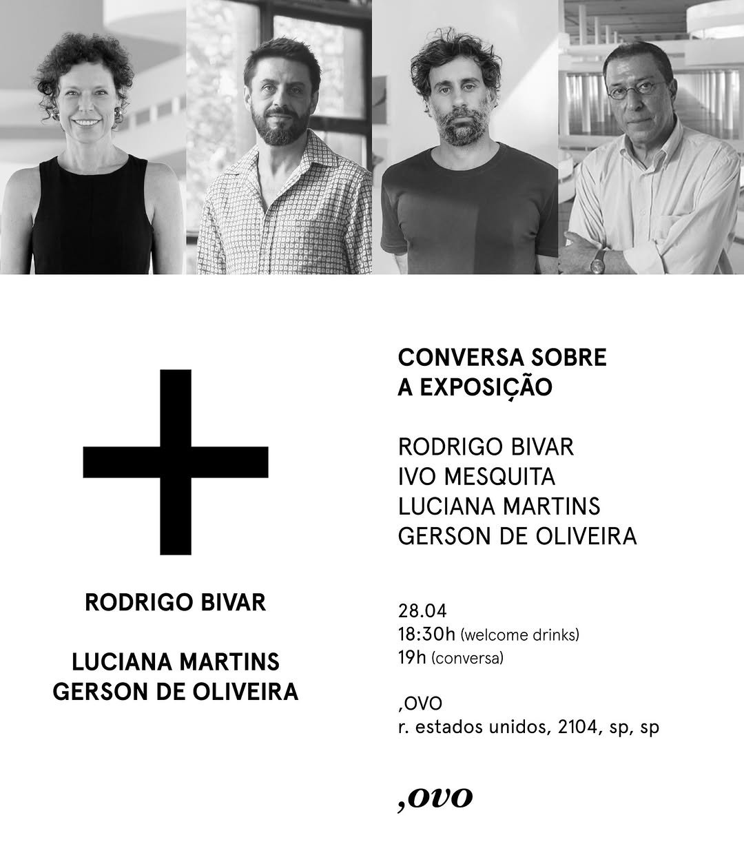 virgulaovo 게시물 이미지: Conversa com Rodrigo Bivar, Ivo Mesquita,...