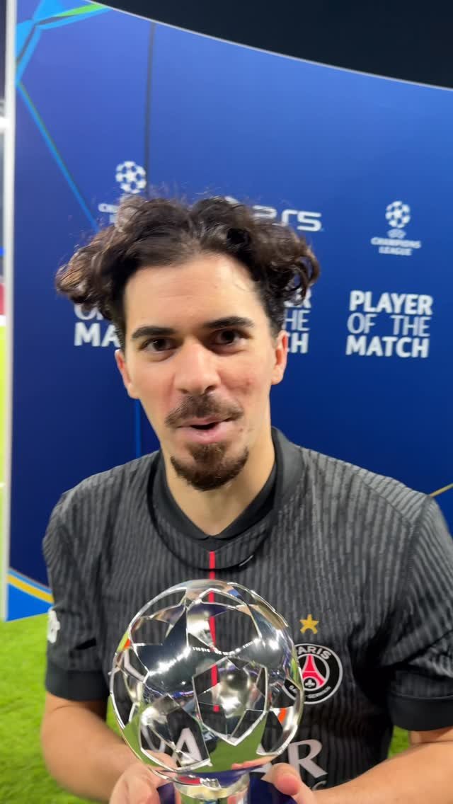 vitinha 게시물 이미지: MVP! 👏🏆

#UCL