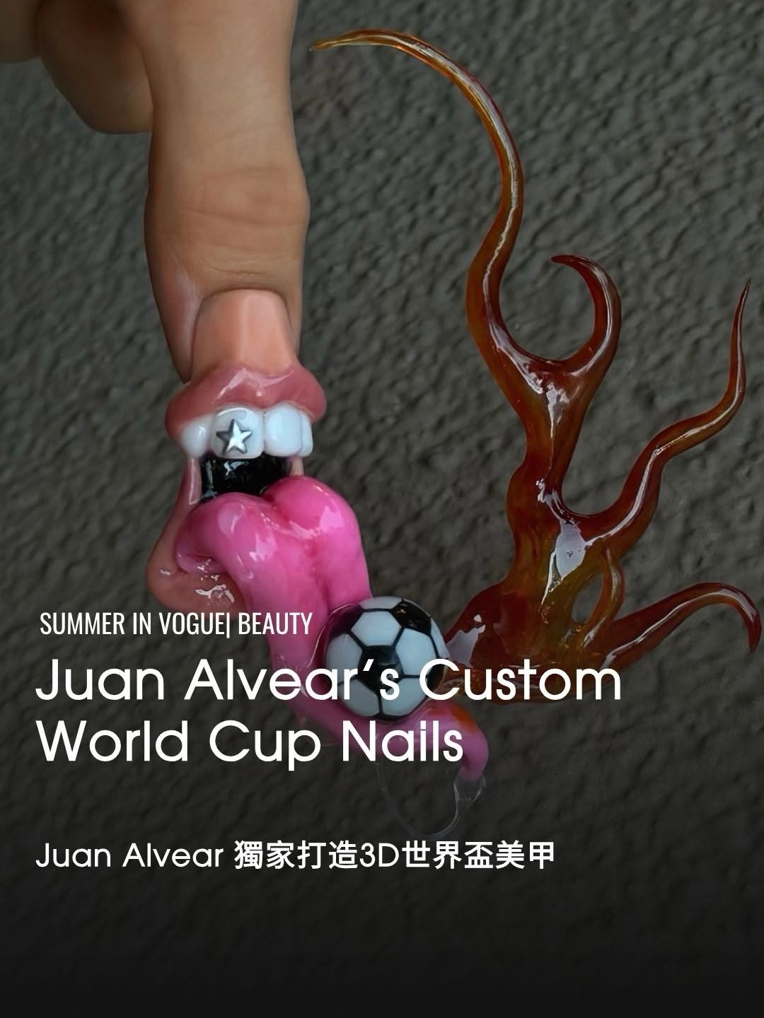 voguehongkong 게시물 이미지: #SummerInVogue 為慶祝這個夏日迎來四年一度的足球盛事，Vogue Hong...