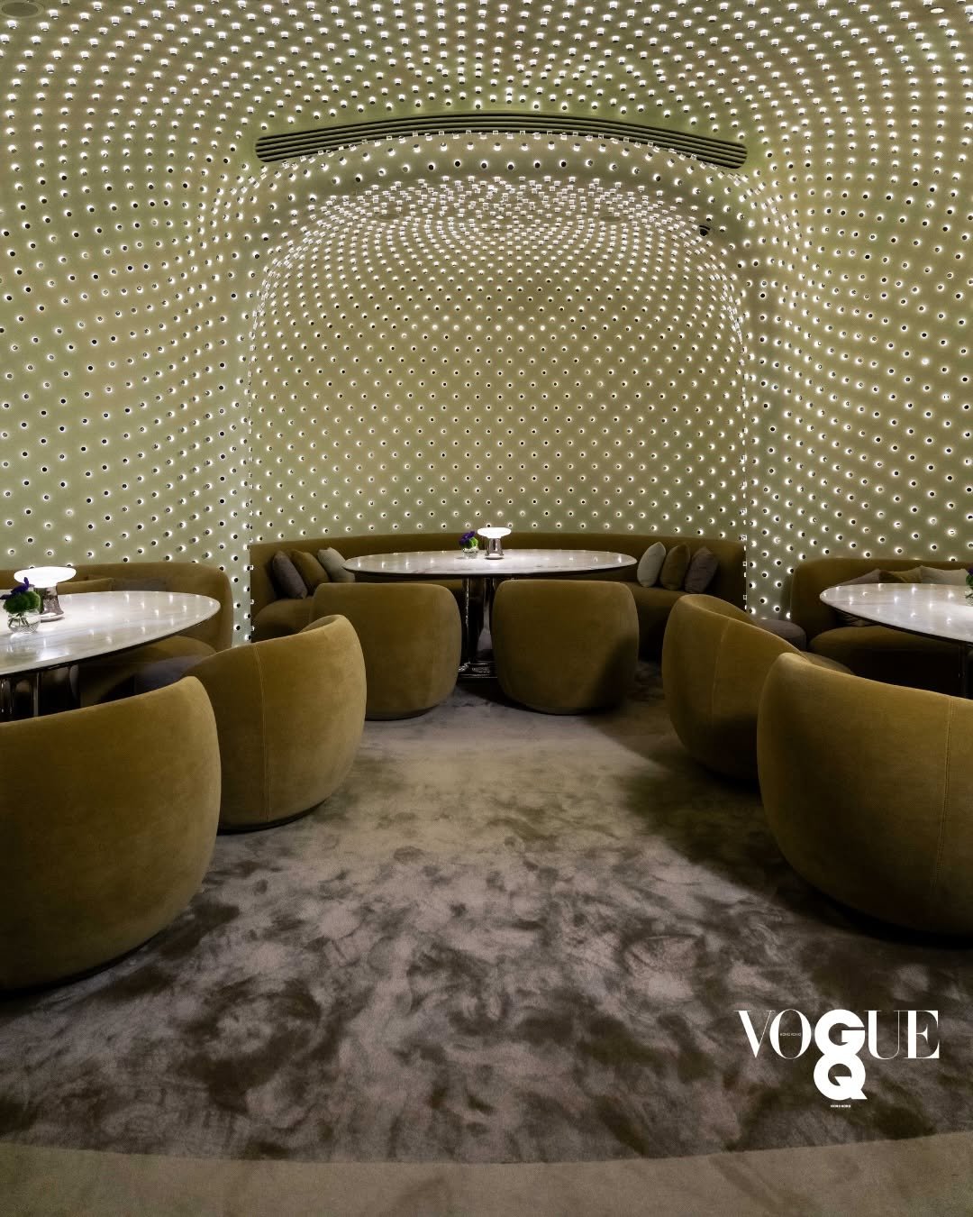 Photo shared by Vogue Hong Kong on April 02, 2026 tagging @gqhongkong, and @summit38hk. May be an image of indoors and text.