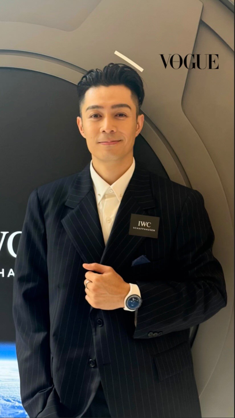 voguehongkong 게시물 이미지: 歌手周柏豪現身 @IWCwatches 於九龍舉行的「 Next Space Age...