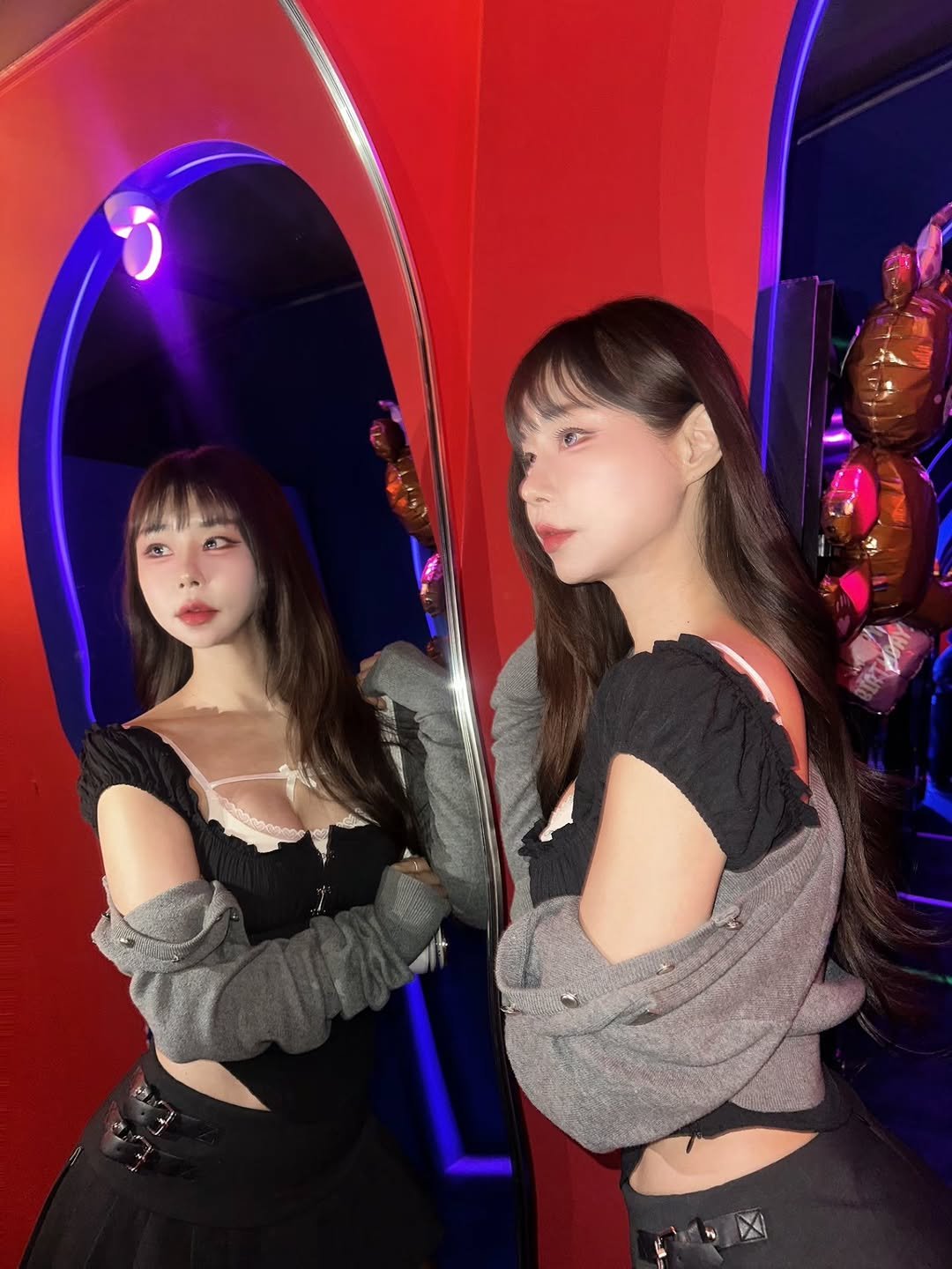 vurii_u 게시물 이미지: 거울샤삿✨️