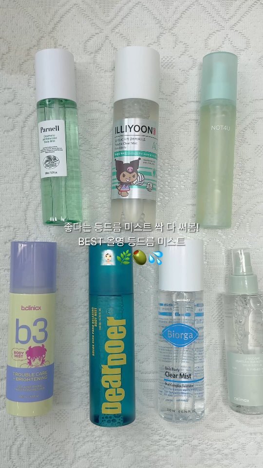 w.w_young_2 게시물 이미지: 좋다는 올영 등드름 미스트들 싹 다 써봤어요!!!!!🙌🏻🙌🏻

【바이오가 백 바디...