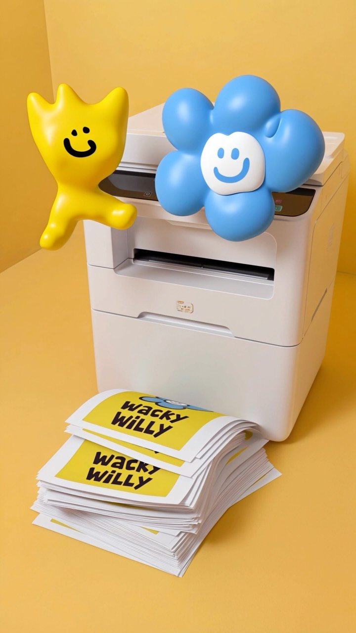 wackywilly_kr 게시물 이미지: Printing KIKY&LILLY... ⭐⭐⭐⭐⭐

#WackyWiLLy...