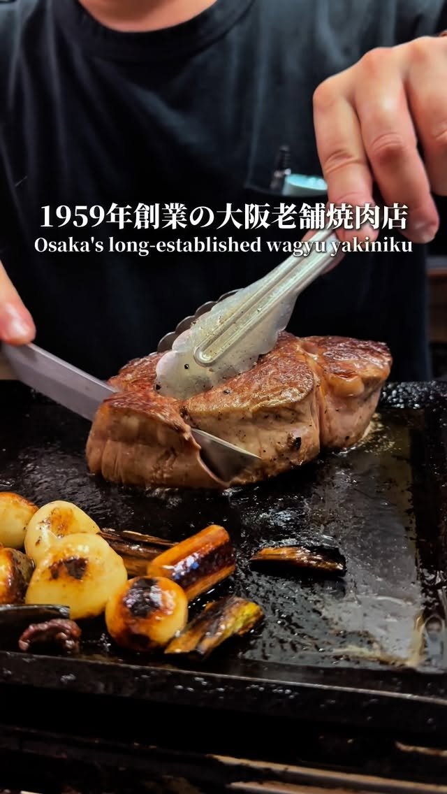 wagyu_journal 게시물 이미지: A long-established Osaka wagyu yakiniku...
