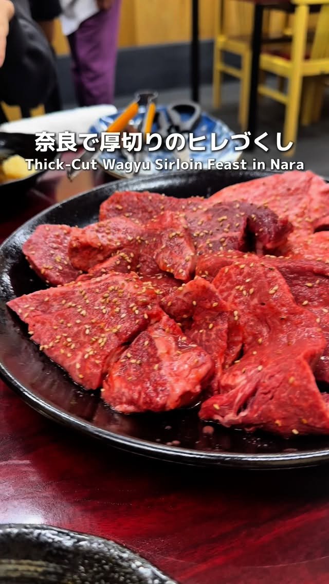 wagyu_journal 게시물 이미지: Thick-Cut Wagyu Fillet Steak Feast in Nara!

A...