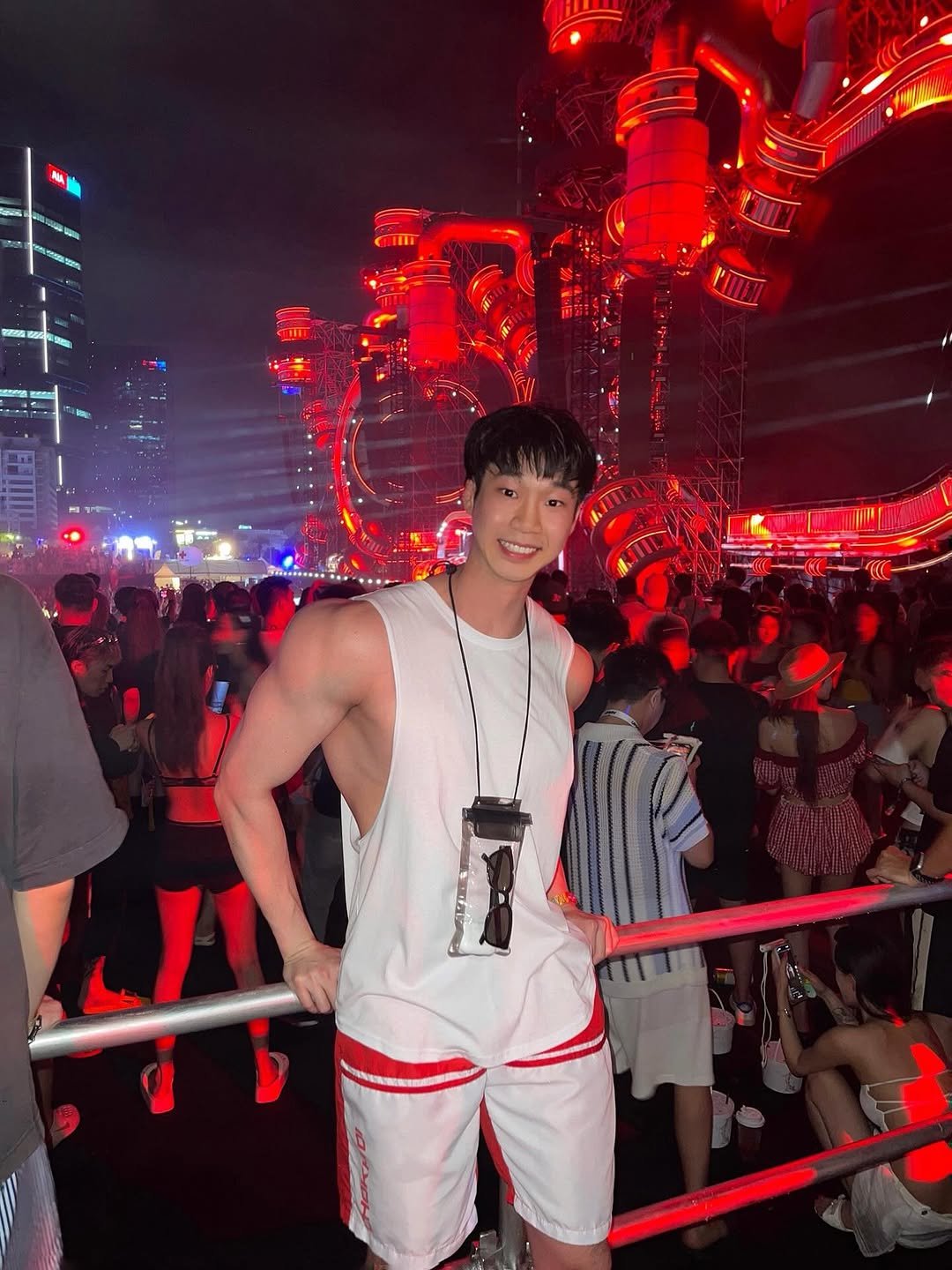 Photo shared by Walter Soh on April 12, 2026 tagging @s2ofestival. May be an image of one or more people, biceps, costume and text.