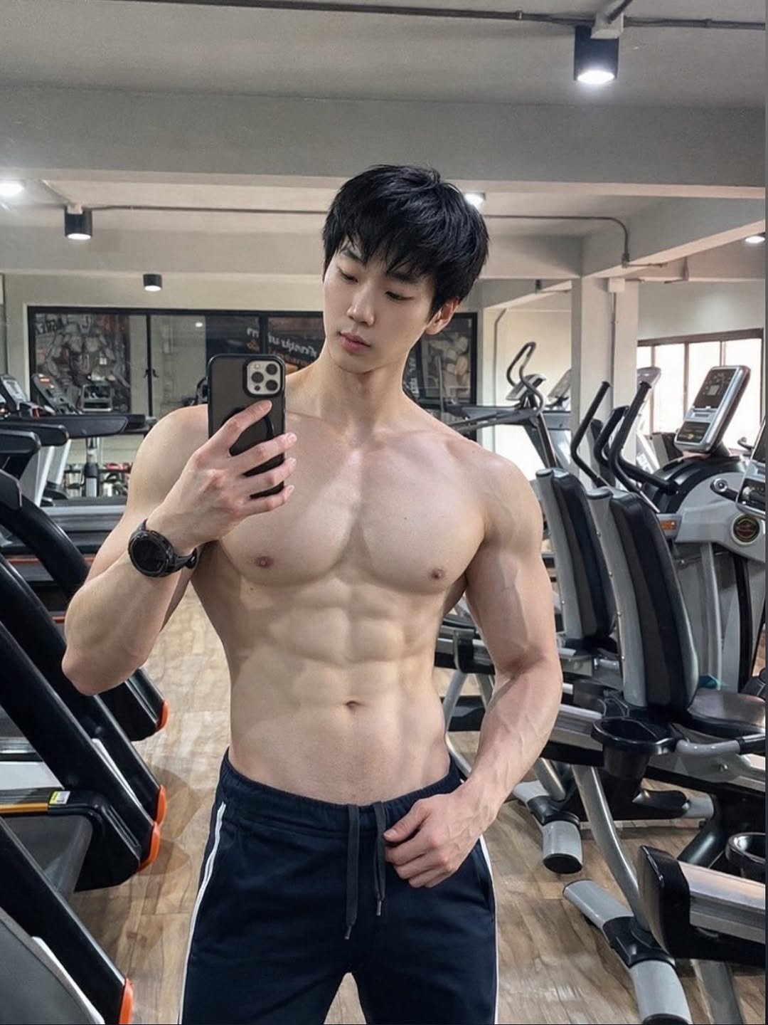 Photo by Walter Soh on April 16, 2026. May be an image of one or more people, biceps, people bodybuilding and text.