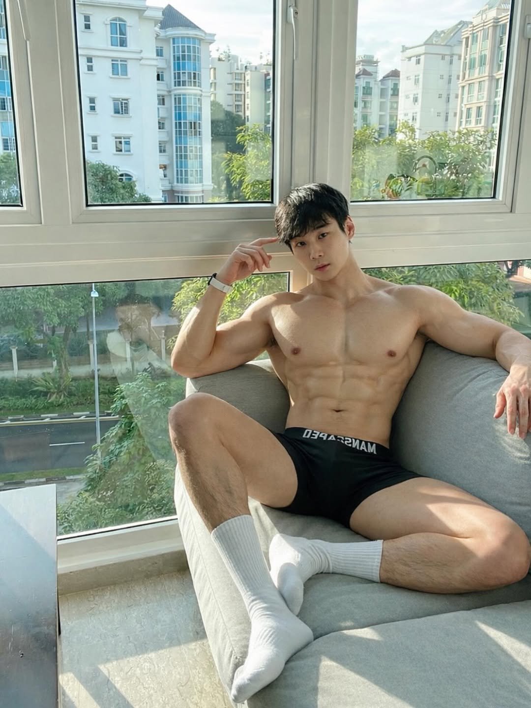 Photo by Walter Soh on April 14, 2026. May be an image of one or more people, biceps and text.