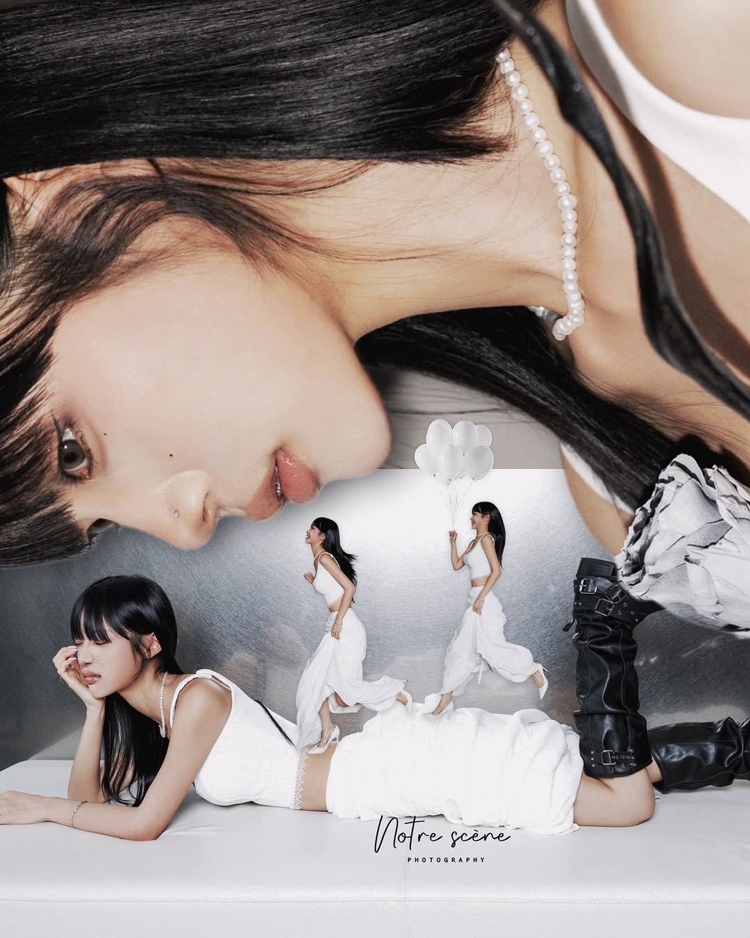 Photo shared by 왕십리 커플🤍 on September 18, 2025 tagging @hyeblely_hair, @planner._.jeje, @leekyungho_photograph, @mayiflower_, @lkh_photography_jk, @leekyungho_company, @hwangjeongah_official, @odayo_official, @mayiflower_hyang, @shuit_w, @shuitw_ceremony, @lkh_photography_jh, @haeri.w, @isla_official___, and @ysongly_w. May be an image of 1 person, hair and text.