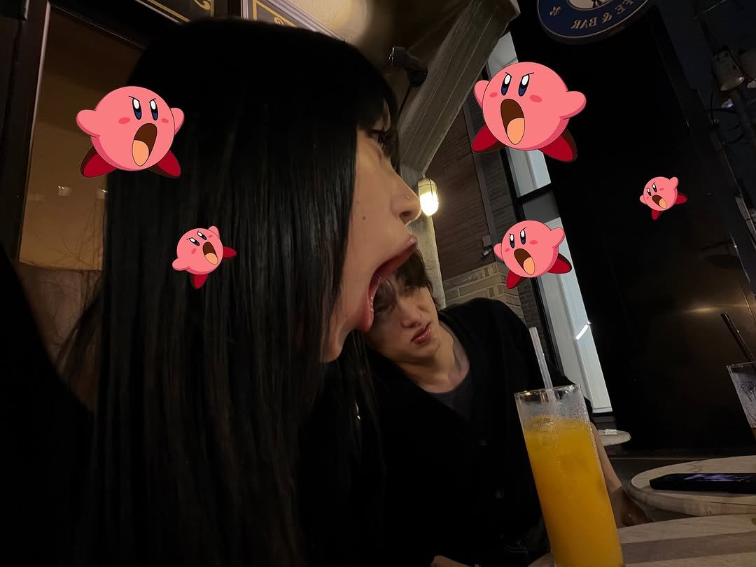 Photo shared by 왕십리 커플🤍 on October 02, 2025 tagging @wangsimniboy, and @bobaerit. May be an image of one or more people and hair.