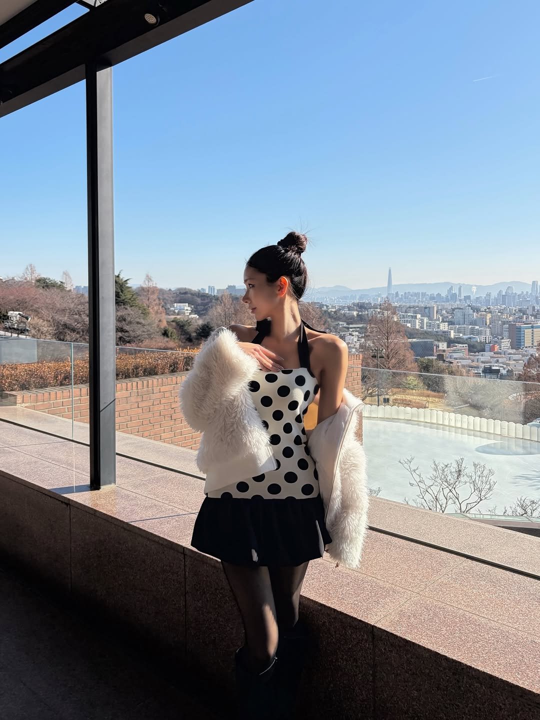 Photo shared by swan on December 26, 2025 tagging @shop.roseanne. May be an image of parka and text.