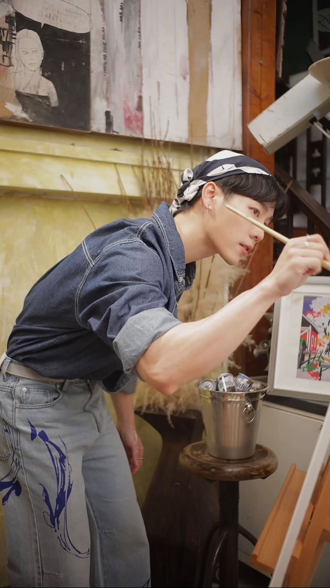 warwanarat 게시물 이미지: ก่อนวาดขอทำสมาธิด้วย Birdy บัดดี้ของผม...