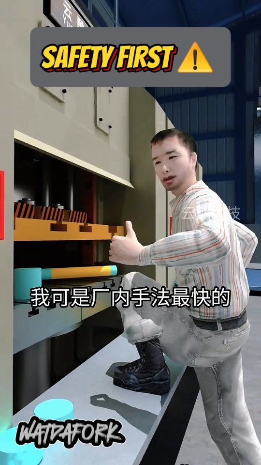 wat_da_fork 게시물 이미지: Join the safety team for more videos...