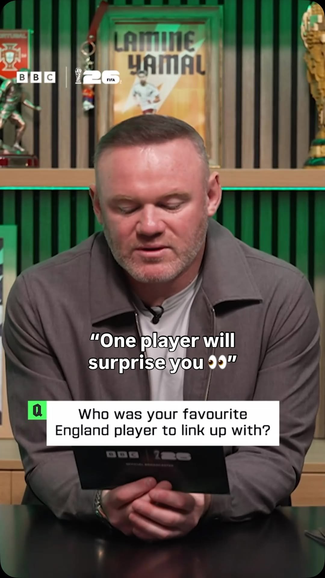 waynerooney 게시물 이미지: Wayne Rooney couldn’t pick just one player…