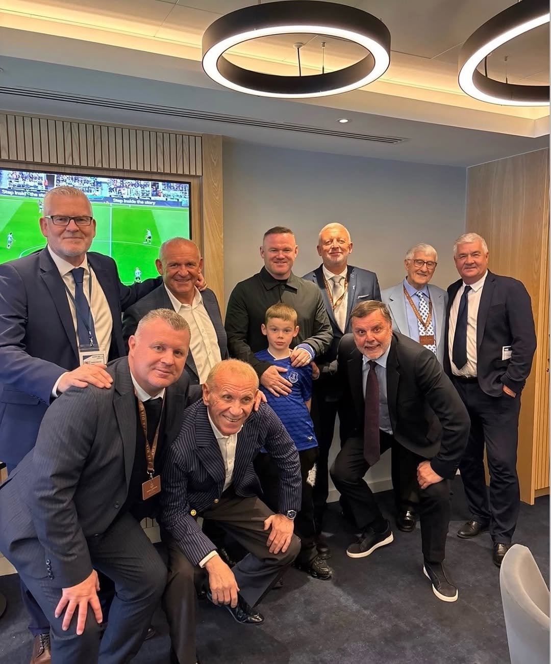 waynerooney 게시물 이미지: Brilliant to catch up with a few generations...