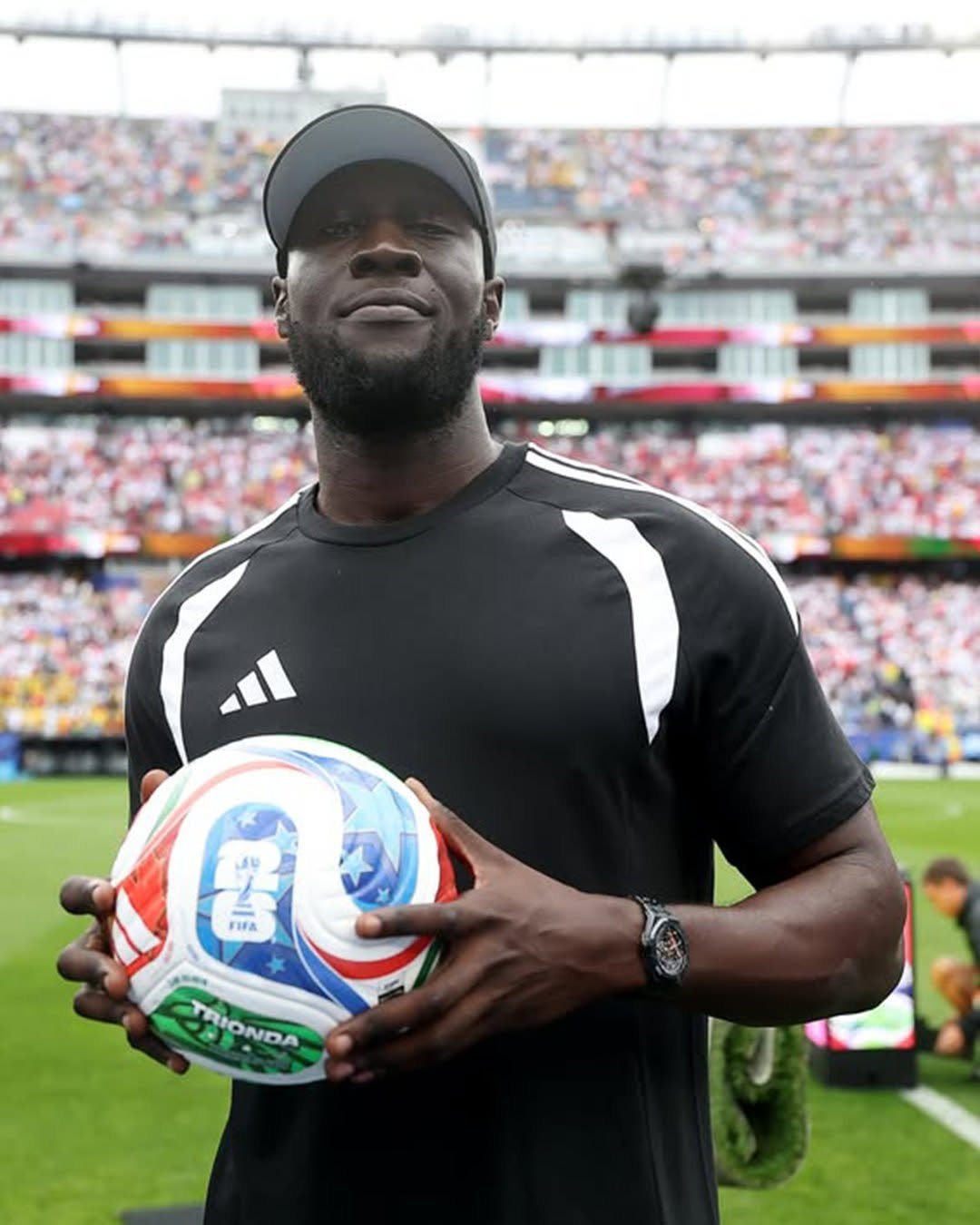 weareunited 게시물 이미지: @Stormzy brought out the @adidasFootball...