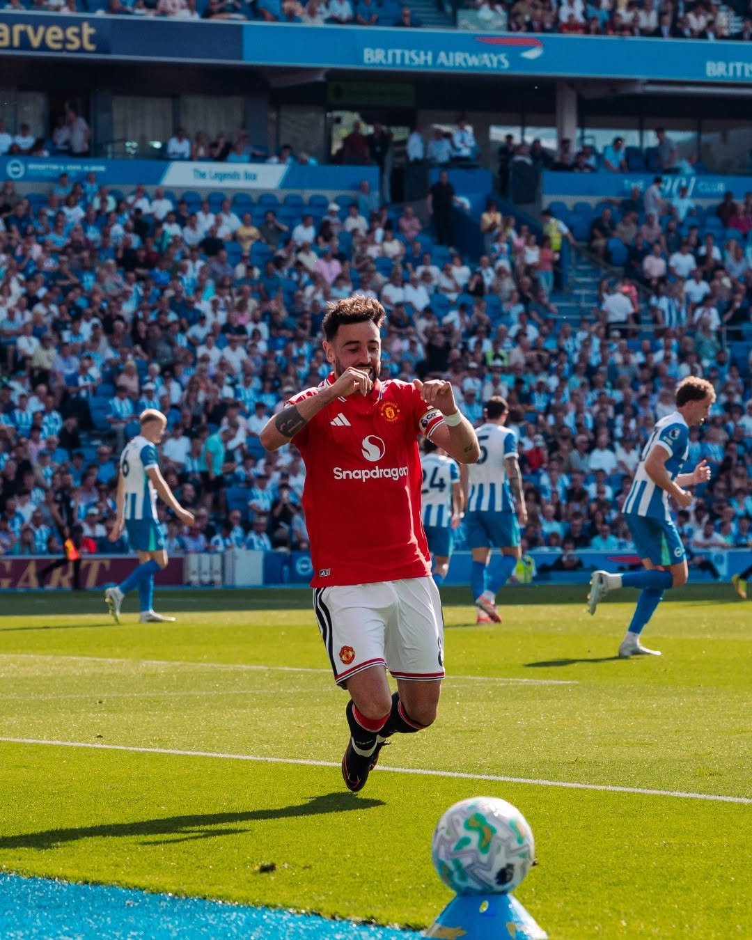 weareunited 게시물 이미지: Record-breaker. Playmaker. Goalscorer. Bruno...