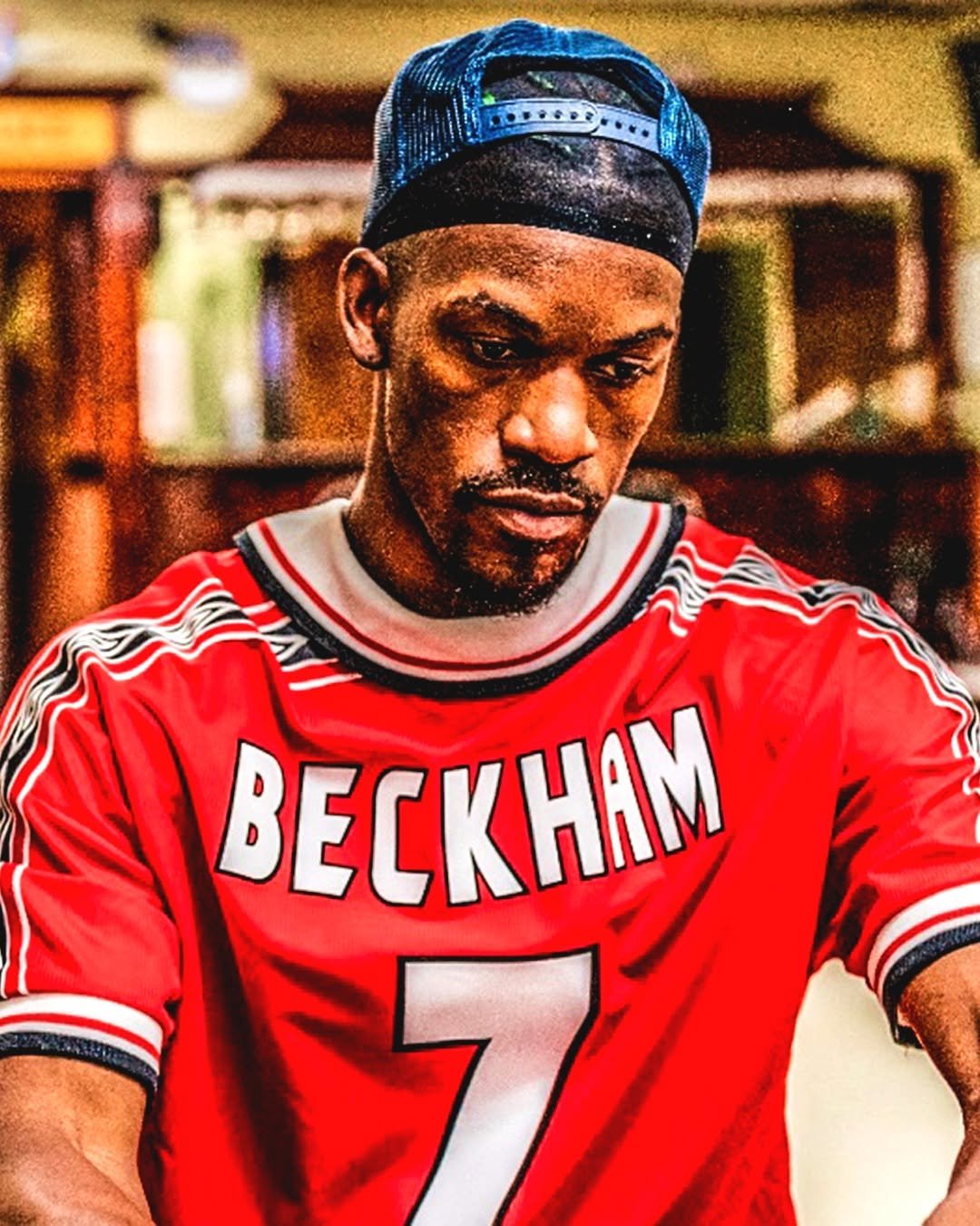 weareunited 게시물 이미지: Red Devils 🤝 Jimmy Butler

#NBAManchester